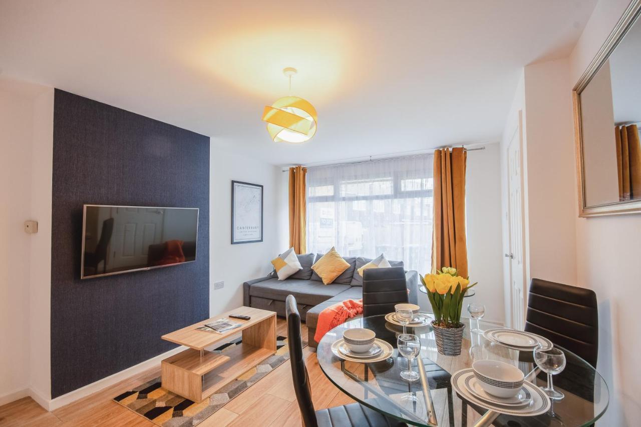 City Centre-Free Parking-2Mins From Station Canterbury Exteriör bild